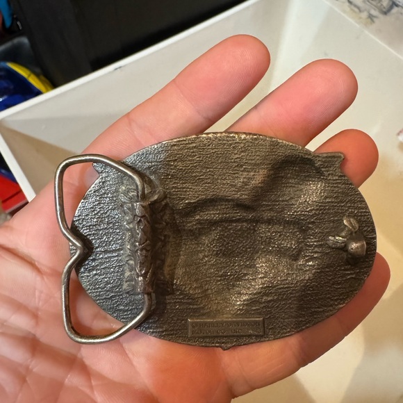 Harley Davidson Belt Buckle 1983 - Picture 3 of 5